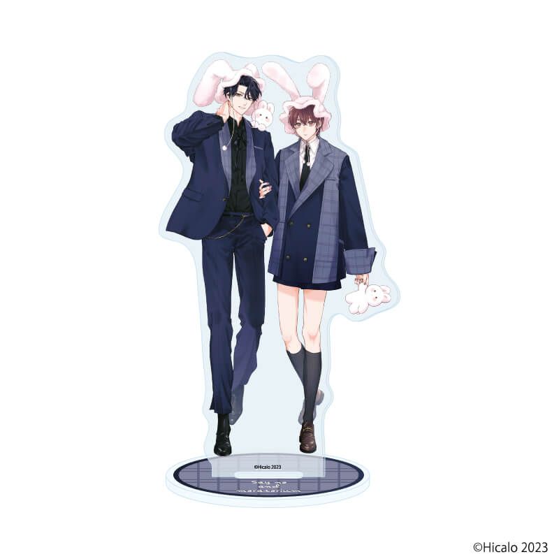 アクリルスタンド「嫌だと言ってモラトリアム」02/ナナ＆ミツ(描き下ろしイラスト)