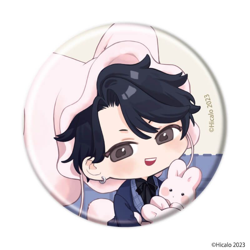 缶バッジ「嫌だと言ってモラトリアム」02/コンプリートセット(全6種)(描き下ろしイラスト)