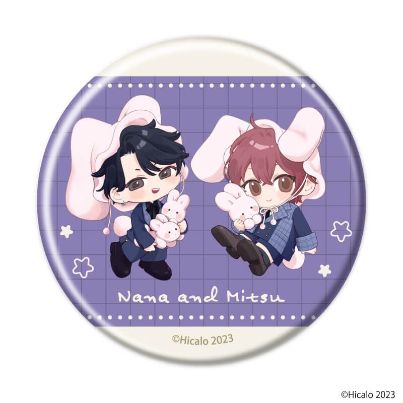 缶バッジ「嫌だと言ってモラトリアム」02/コンプリートセット(全6種)(描き下ろしイラスト)