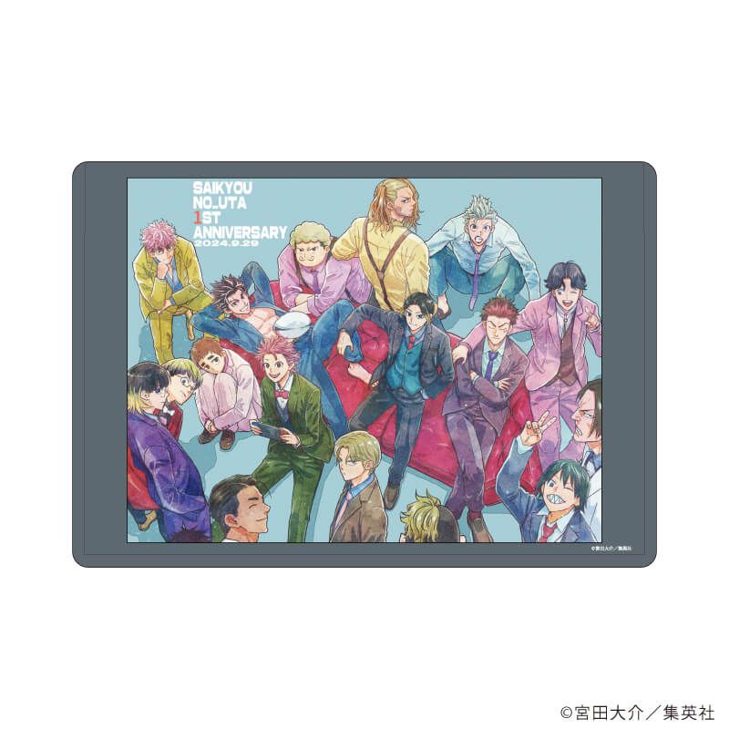 キャラクリアケース「最強の詩」01/集合(公式イラスト)