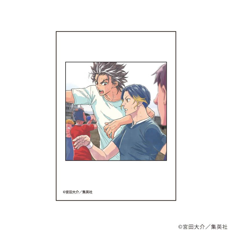 イラストカード「最強の詩」01/山田金山 & 夏目澄司 A(公式イラスト)