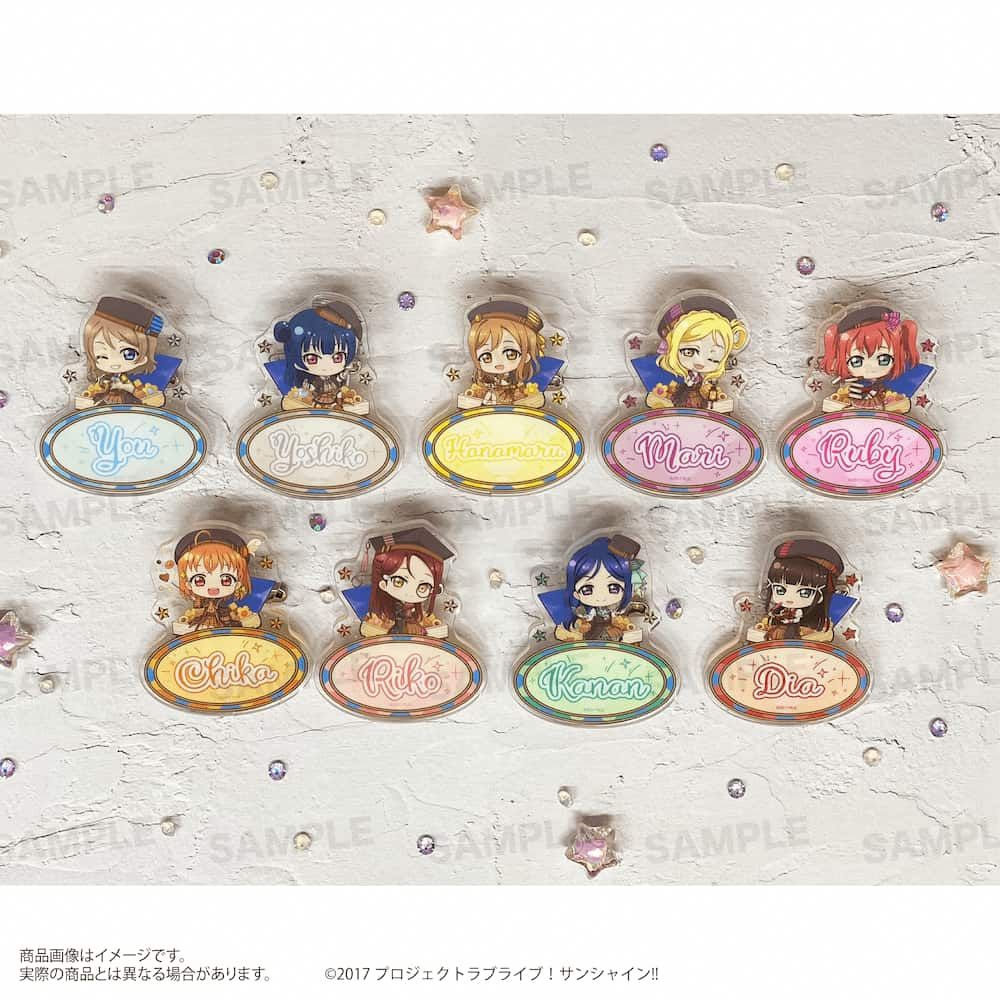 ラブライブ！サンシャイン!!」アクリルバッジ（きゃらどるちぇ）魔法