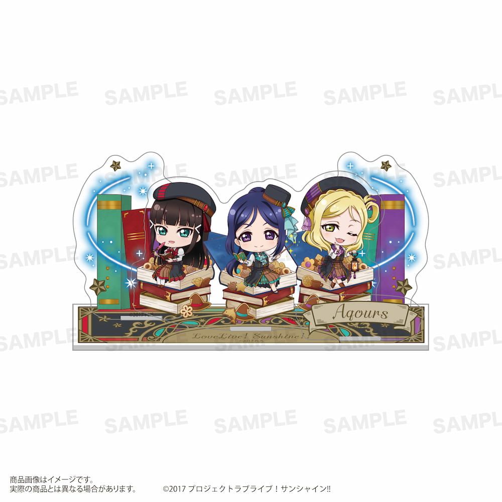 「ラブライブ！サンシャイン!!」アクリルジオラマ（きゃらどるちぇ）魔法学校ver. 果南＆ダイヤ＆鞠莉