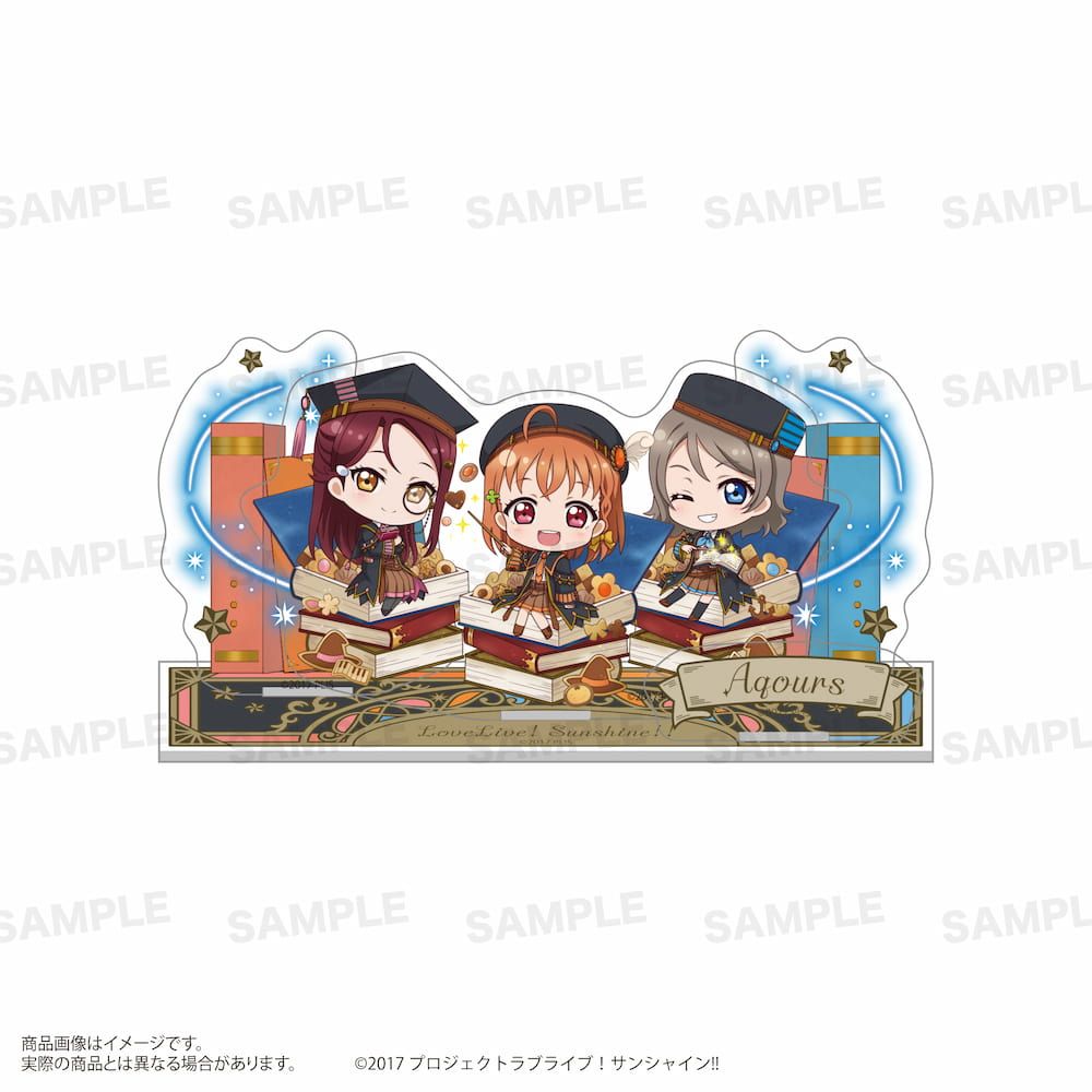 「ラブライブ！サンシャイン!!」アクリルジオラマ（きゃらどるちぇ）魔法学校ver. 千歌＆梨子＆曜
