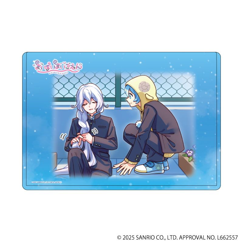 キャラクリアケース「まいまいまいごえん」13/4コマまいごえんRe ゾーヤ＆ダイヤ(公式イラスト)