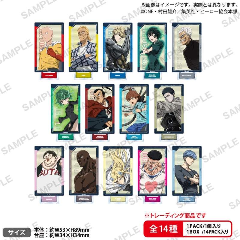 ワンパンマン トレーディングスクエアアクリルスタンド