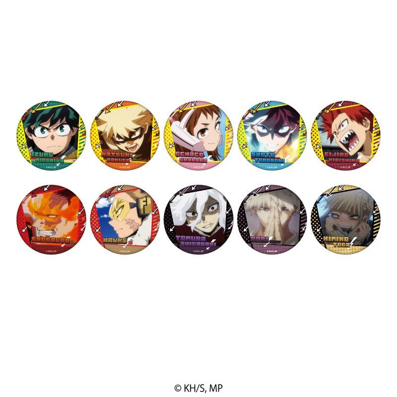 僕のヒーローアカデミア ランダム場面写缶バッジ｜アニメ