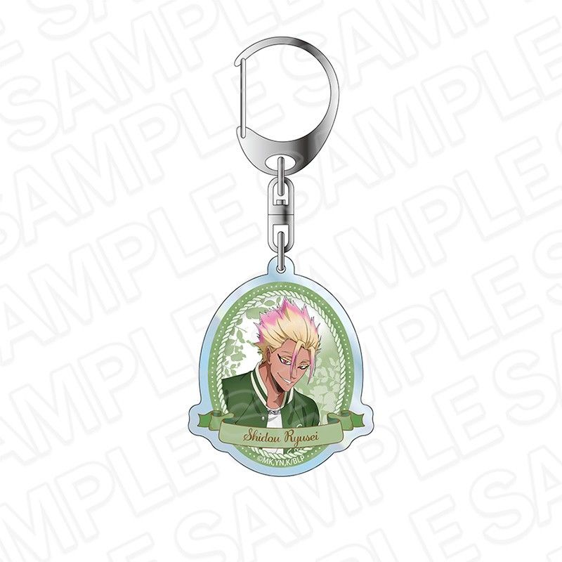 ブルーロック ホログラムキーホルダー 士道龍聖 White&Pistachio Ver