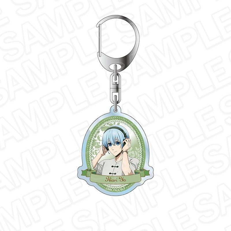 ブルーロック ホログラムキーホルダー 氷織羊 White&Pistachio Ver.