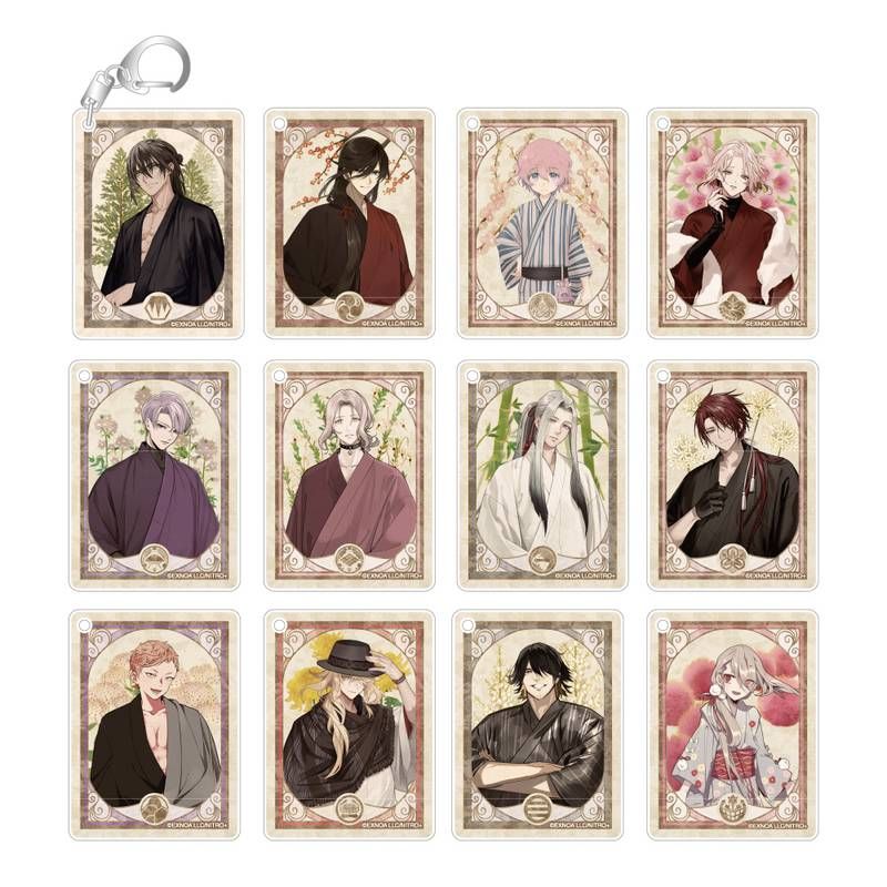 刀剣乱舞-ONLINE- 華こよみ絵巻 第六弾 アクリルキーホルダー