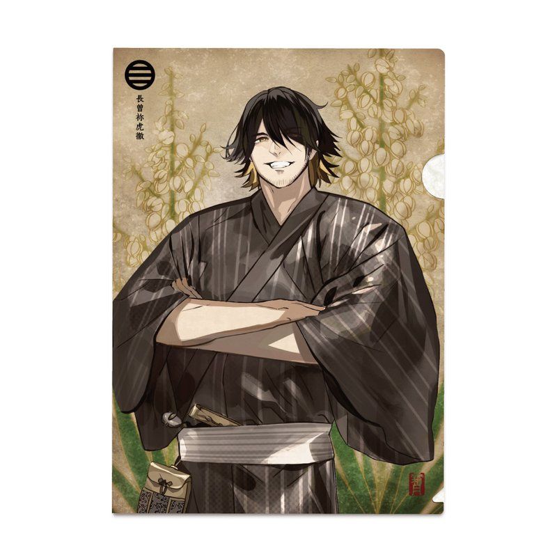 刀剣乱舞-ONLINE- 華こよみ絵巻 第六弾 和紙クリアファイル 長曽祢虎徹