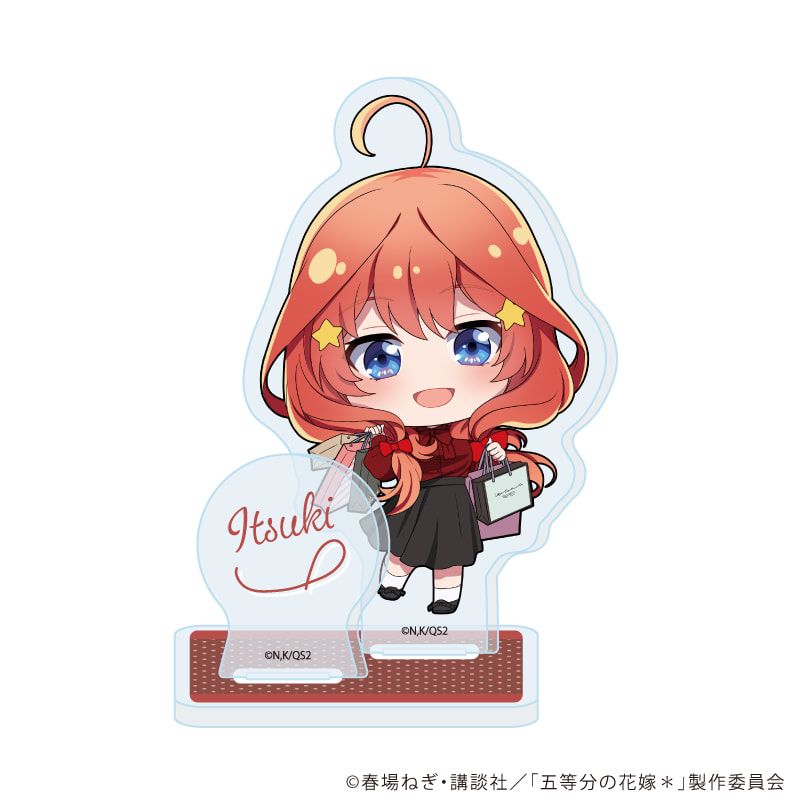 アクリルスタンドプレート「五等分の花嫁＊」15/五月 ショッピングver.(ミニキャライラスト)