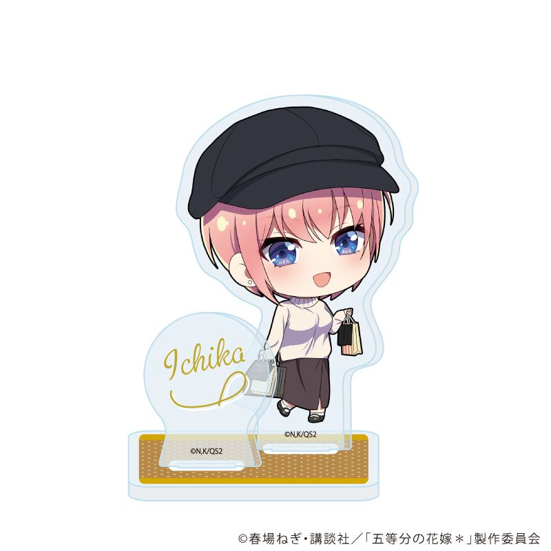 アクリルスタンドプレート「五等分の花嫁＊」11/一花 ショッピングver.(ミニキャライラスト)