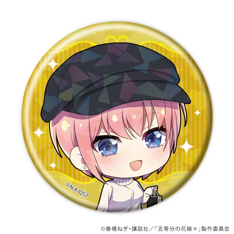 ホログラム缶バッジ(57mm)「五等分の花嫁＊」01/ショッピングver. コンプリートセット(全10種)(ミニキャライラスト)