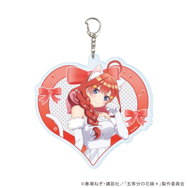 デカアクリルキーホルダー「五等分の花嫁＊」05/五月 エレガントキャットver.(描き下ろしイラスト)
