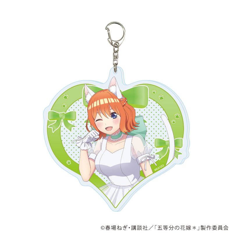 デカアクリルキーホルダー「五等分の花嫁＊」04/四葉 エレガントキャットver.(描き下ろしイラスト)