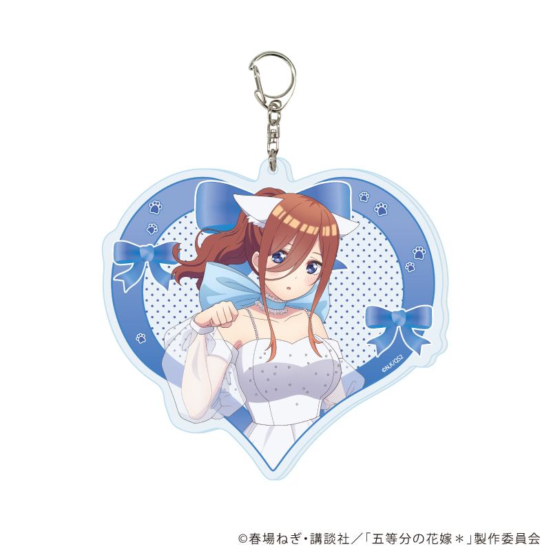 デカアクリルキーホルダー「五等分の花嫁＊」03/三玖 エレガントキャットver.(描き下ろしイラスト)