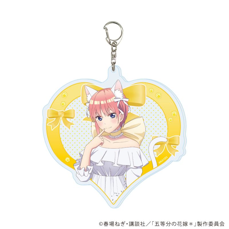 デカアクリルキーホルダー「五等分の花嫁＊」01/一花 エレガントキャットver.(描き下ろしイラスト)