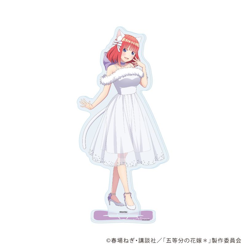 アクリルスタンド「五等分の花嫁＊」12/二乃 エレガントキャットver.(描き下ろしイラスト)