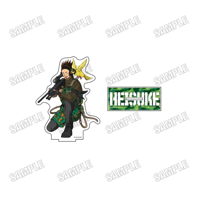 SAKAMOTO DAYS 描き下ろしBIGアクリルスタンド 3 眞霜平助 サバイバルゲームVer.