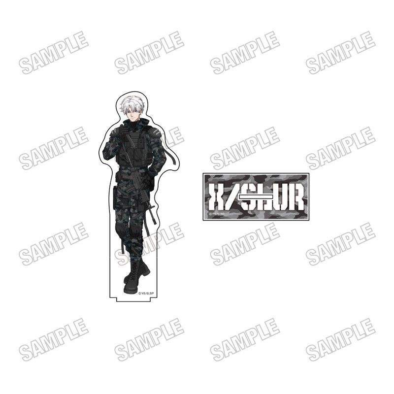 SAKAMOTO DAYS 描き下ろしBIGアクリルスタンド 7 X(スラー) サバイバルゲームVer.