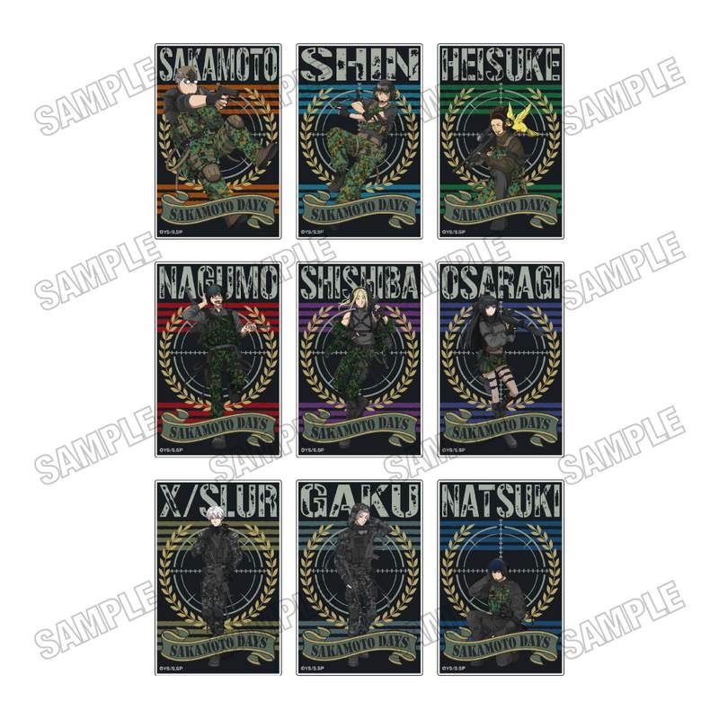 SAKAMOTO DAYS 描き下ろしアクリルブロックコレクション サバイバルゲームVer.