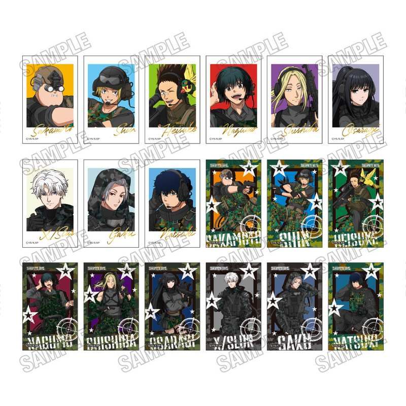 SAKAMOTO DAYS 描き下ろしミニフォトカードコレクション サバイバルゲームVer.