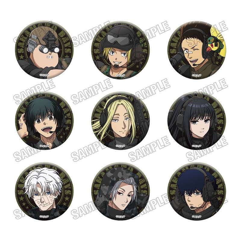 SAKAMOTO DAYS 描き下ろし缶バッジコレクション サバイバルゲームVer