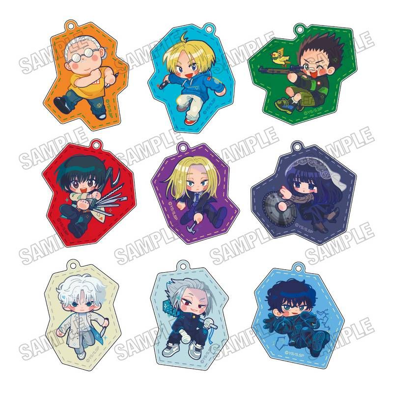 SAKAMOTO DAYS 描き起こしアクリルキーホルダーコレクション バトル