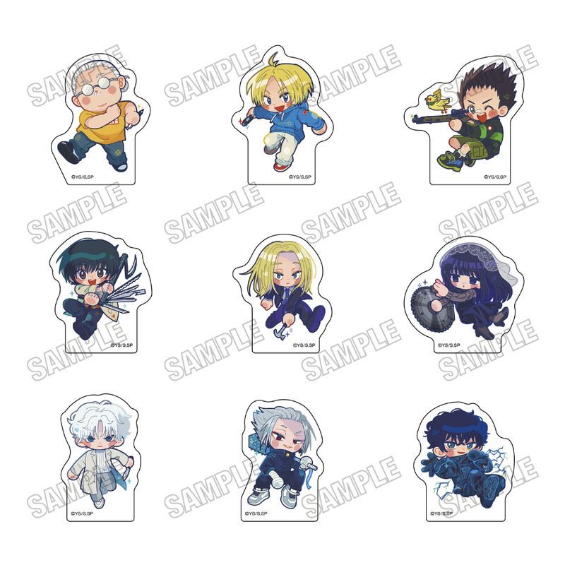 SAKAMOTO DAYS 描き起こしアクリルブロックコレクション バトル2025Ver.