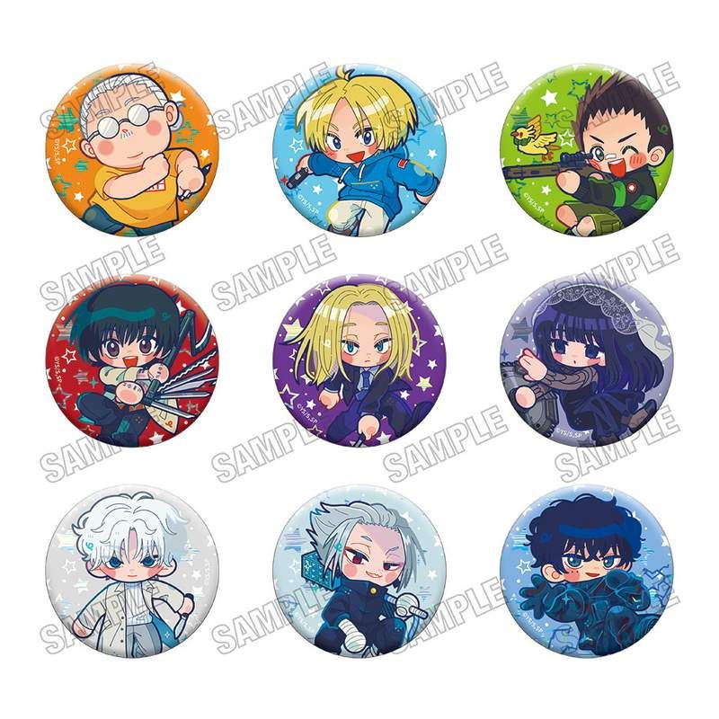 SAKAMOTO DAYS 描き起こし缶バッジコレクション バトル2025Ver