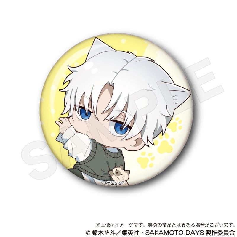 サカデイ 缶バッジ なつき SAKAMOTO DAYS トレーディング缶バッジ ひっつきにゃんVer.｜アニメ