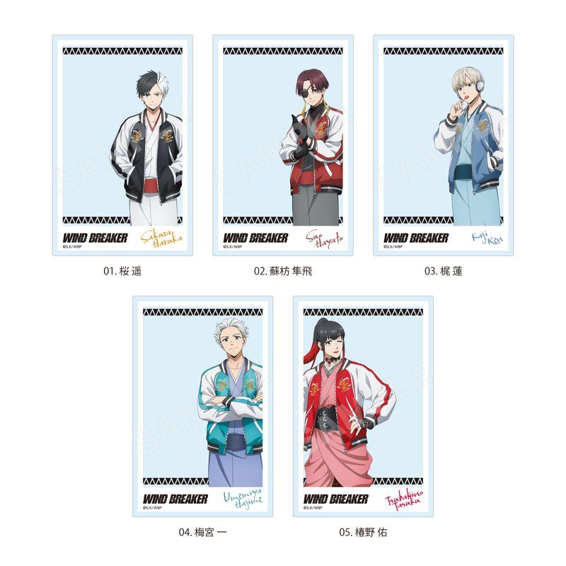 WIND BREAKER クリアカード 01