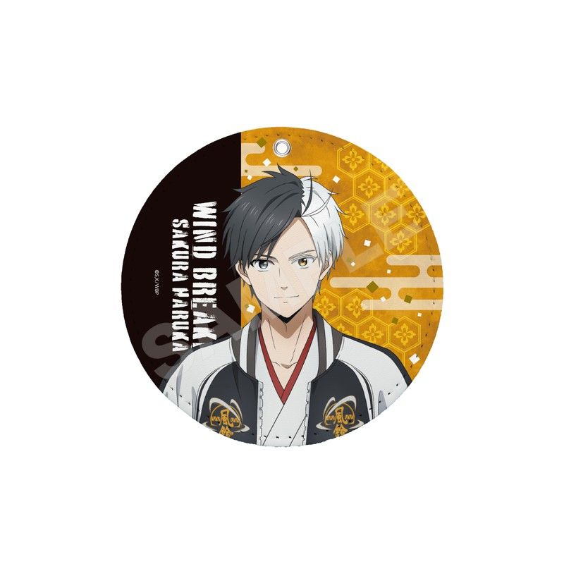 WIND BREAKER レザーコースターキーホルダー 01 桜遥｜アニメ