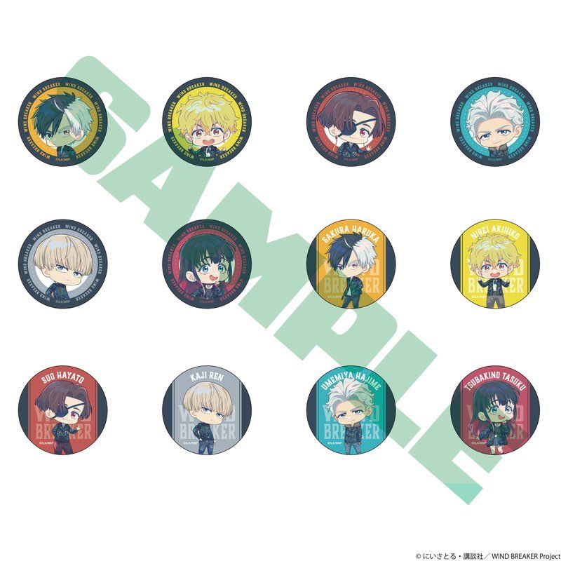 WIND BREAKER トレーディング缶バッジ