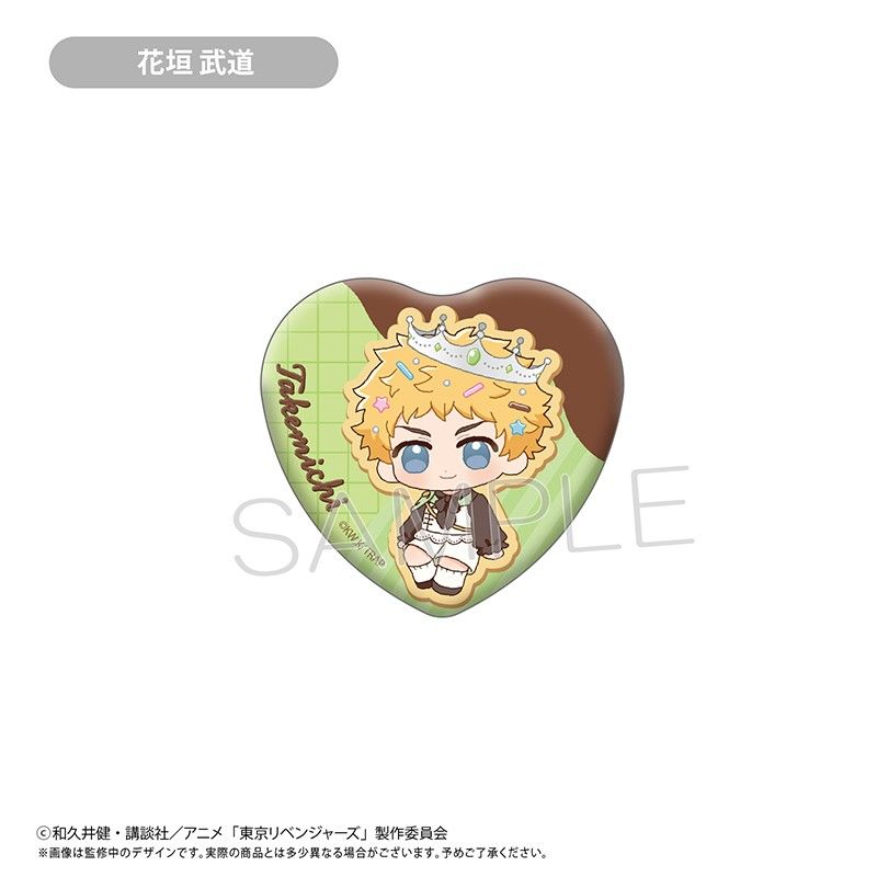 東京リベンジャーズ クッキー風ミニキャラ缶バッジ｜アニメ