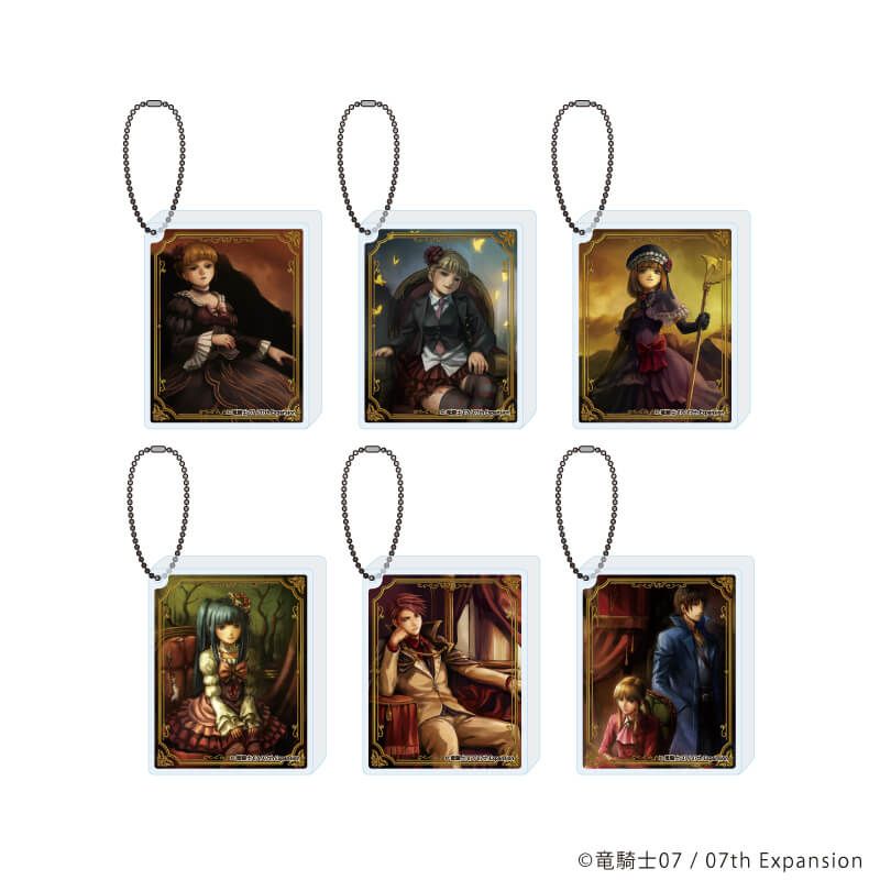 アクリルブロックキーホルダー「うみねこのなく頃に」08/ブラインド(6種)(公式イラスト)