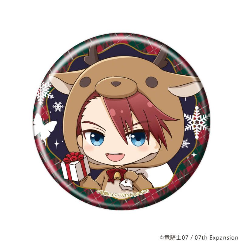 缶バッジ「うみねこのなく頃に」62/クリスマスver. ブラインド(13種)(ミニキャライラスト)