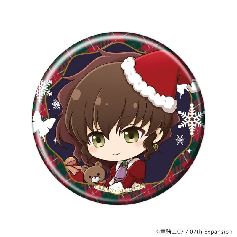 缶バッジ「うみねこのなく頃に」62/クリスマスver. ブラインド(13種)(ミニキャライラスト)