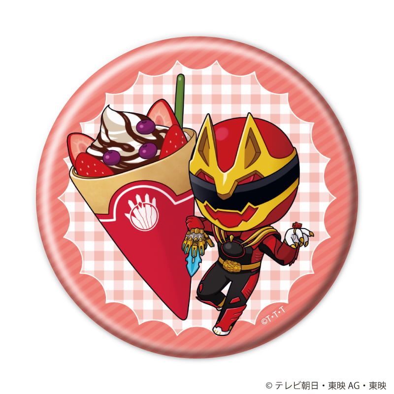 缶バッジ「ナンバーワン戦隊ゴジュウジャー」03/コンプリートセット(全12種)(描き起こしイラスト)