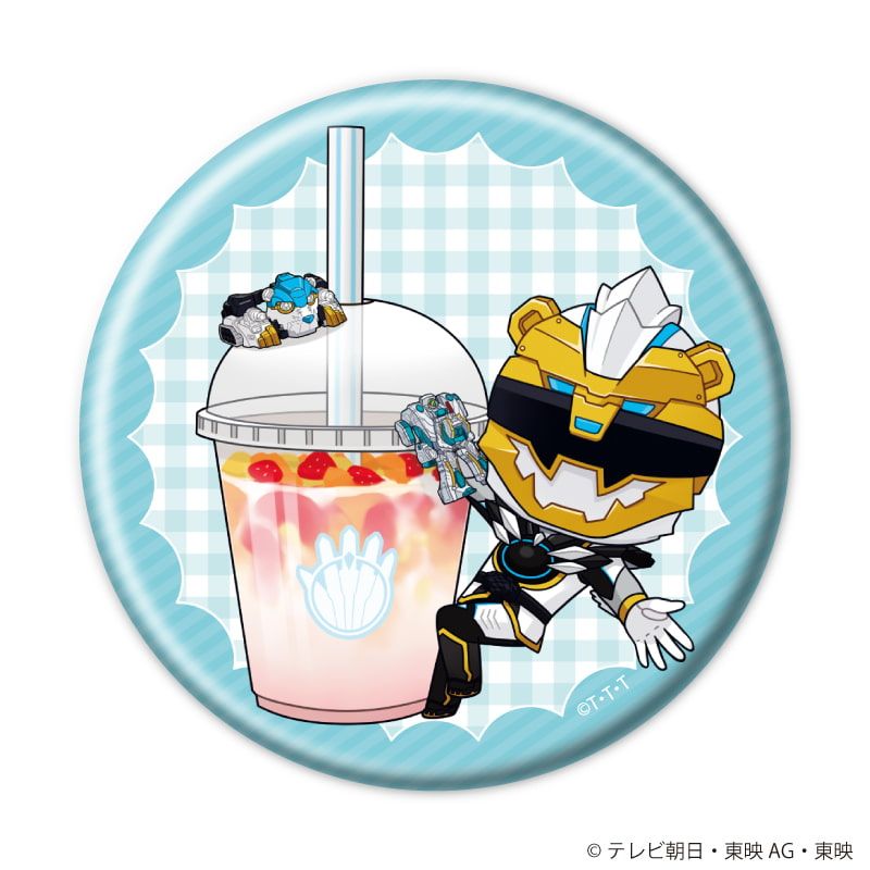 缶バッジ「ナンバーワン戦隊ゴジュウジャー」03/コンプリートセット(全12種)(描き起こしイラスト)