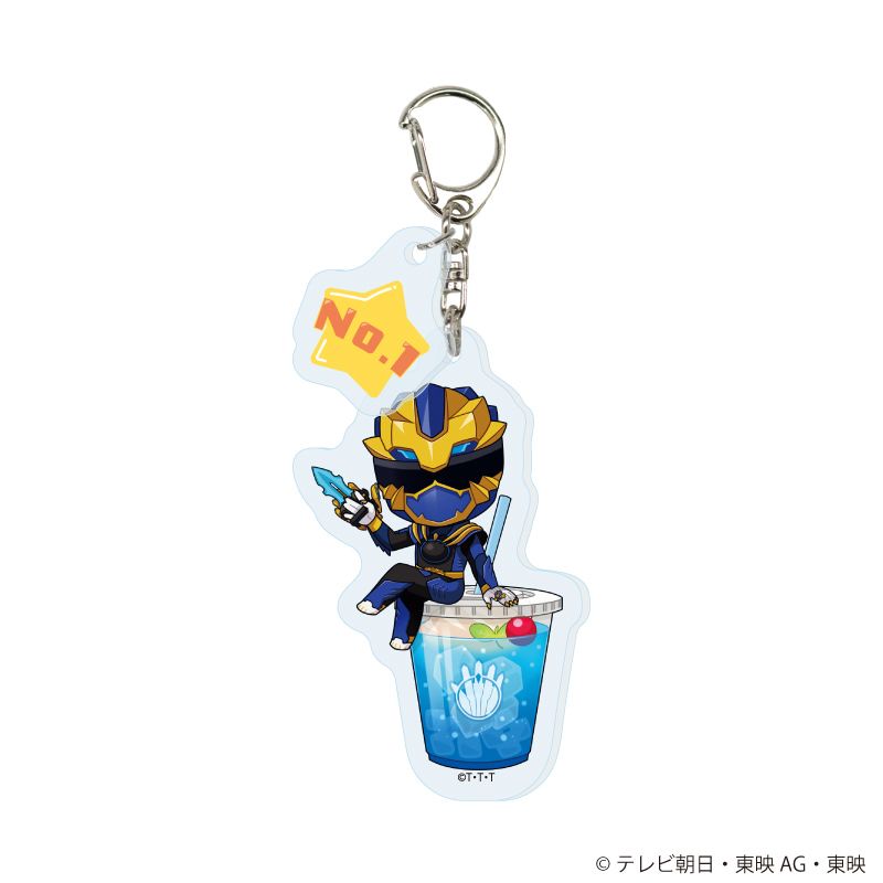 パーツ付きアクリルキーホルダー「ナンバーワン戦隊ゴジュウジャー」01/ブラインド(12種)(描き起こしイラスト)