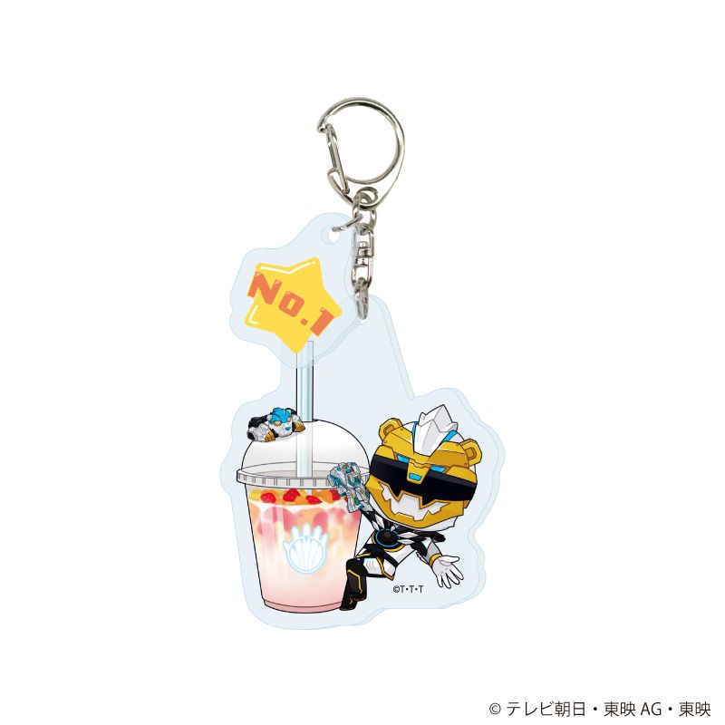 パーツ付きアクリルキーホルダー「ナンバーワン戦隊ゴジュウジャー」01/ブラインド(12種)(描き起こしイラスト)