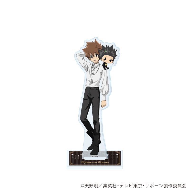 アクリルスタンド「家庭教師ヒットマンREBORN!」108/沢田綱吉&リボーン(描き下ろしイラスト)