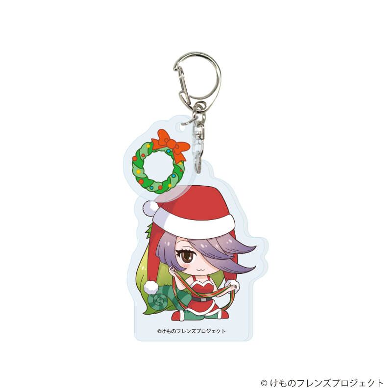 パーツ付きアクリルキーホルダー「けものフレンズ」01/クリスマスver. コンプリートセット(全6種)(フォトきゃらイラスト)