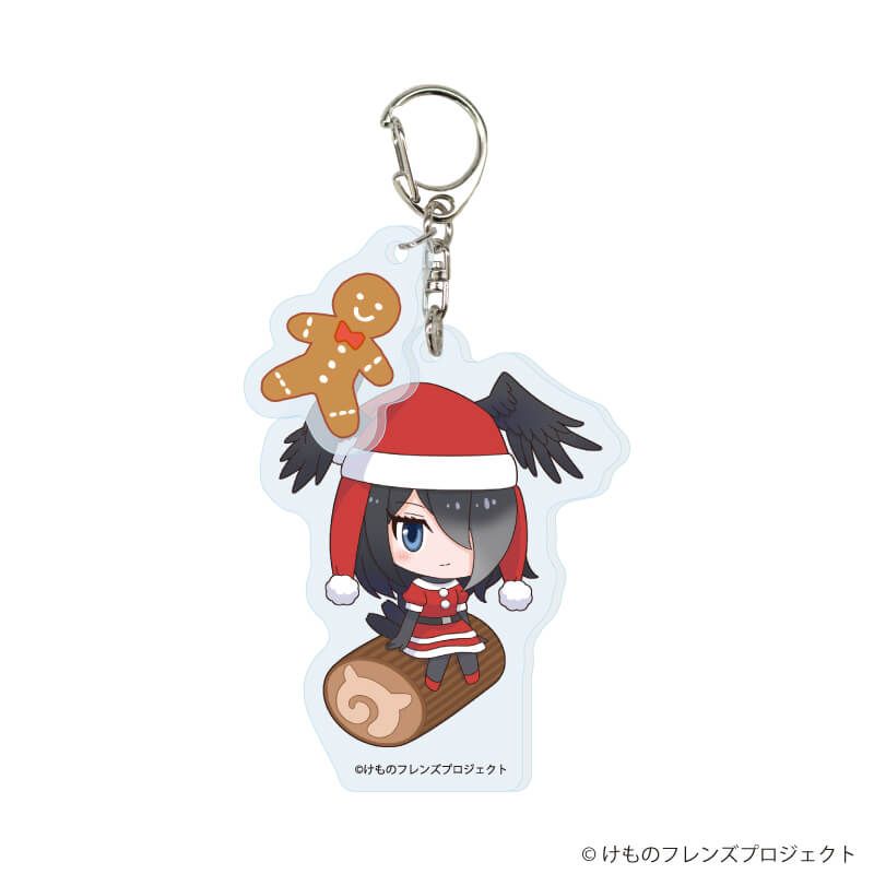 パーツ付きアクリルキーホルダー「けものフレンズ」01/クリスマスver. コンプリートセット(全6種)(フォトきゃらイラスト)