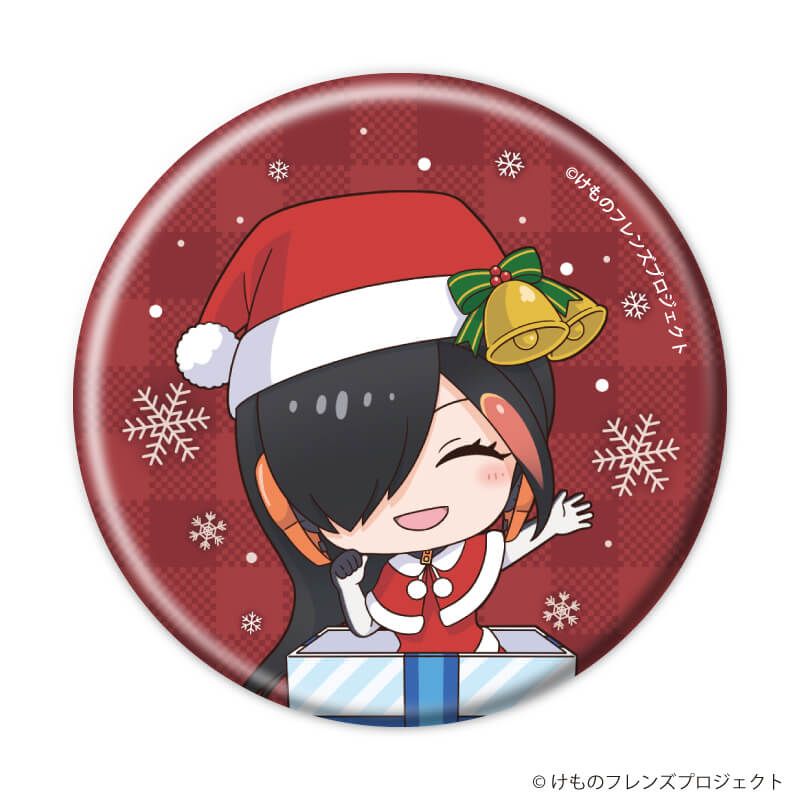 缶バッジ「けものフレンズ」17/クリスマスver. コンプリートセット(全6種)(フォトきゃらイラスト)