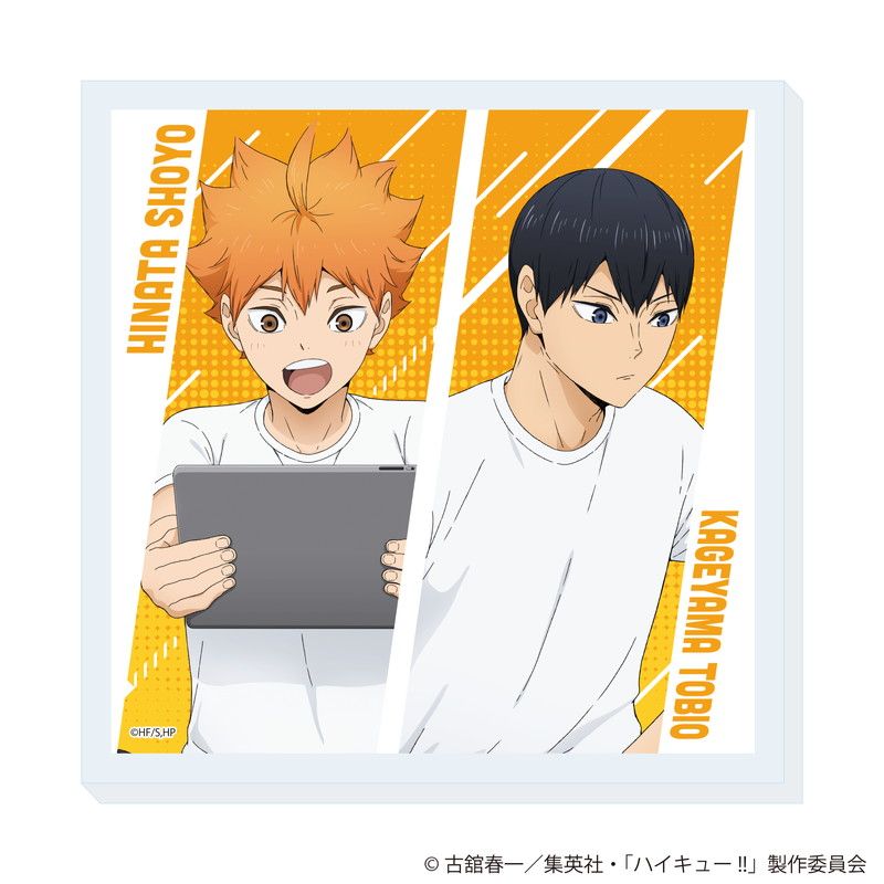 ハイキュー!! 描き下ろしアクリルコースター 振り返りタイムVer. 日向翔陽・影山飛雄