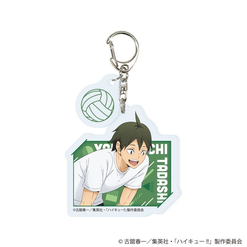 ハイキュー!! 描き下ろしトレーディングパーツ付きアクリルキーホルダー 振り返りタイムVer. 【全8種】コンプリートセット