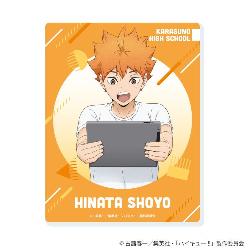 ハイキュー!! 描き下ろしトレーディングアクリルカード 振り返りタイムVer. 【全8種】コンプリートセット